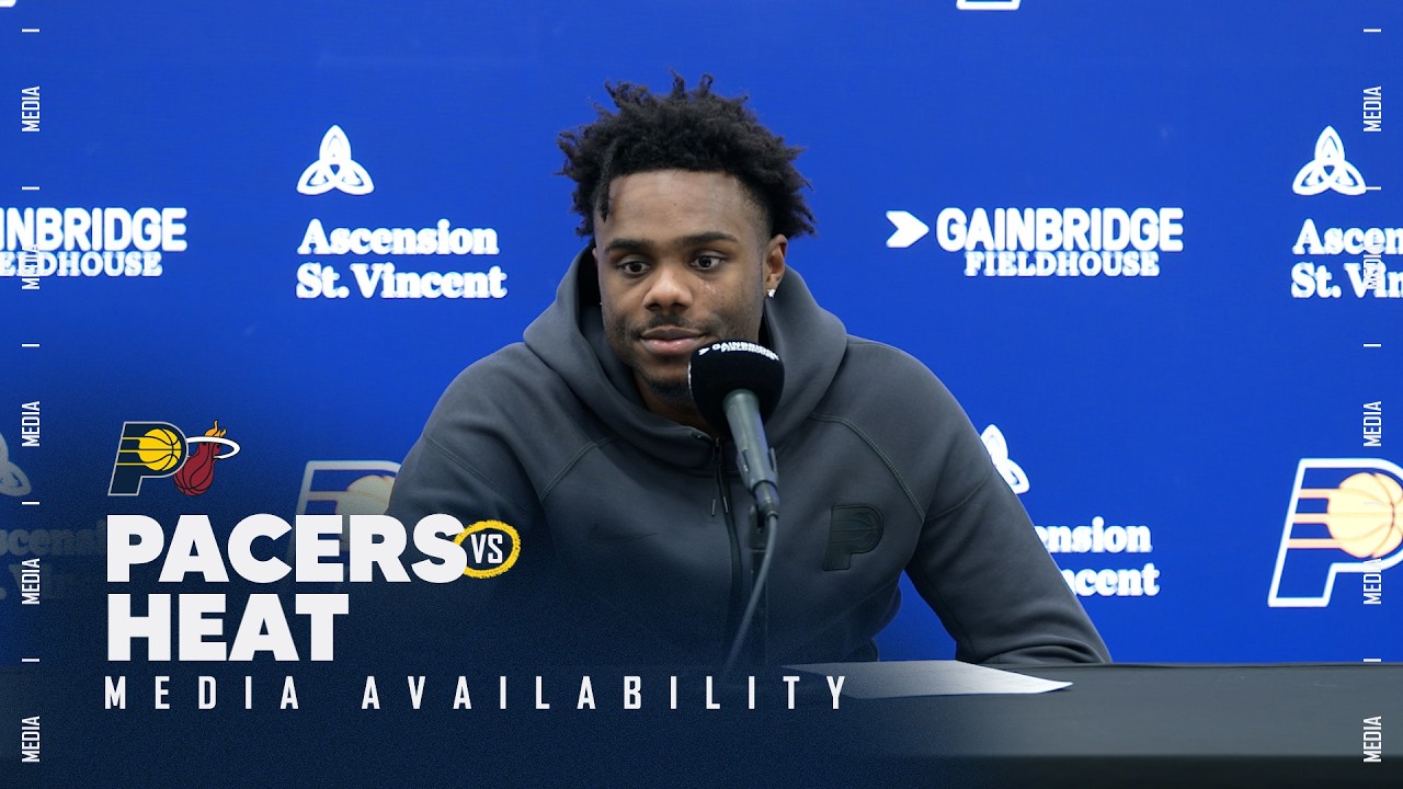 Coach Carlisle, Kobe Brown & Pascal Siakam Share Love For Fans, More On Win | Media Availability background