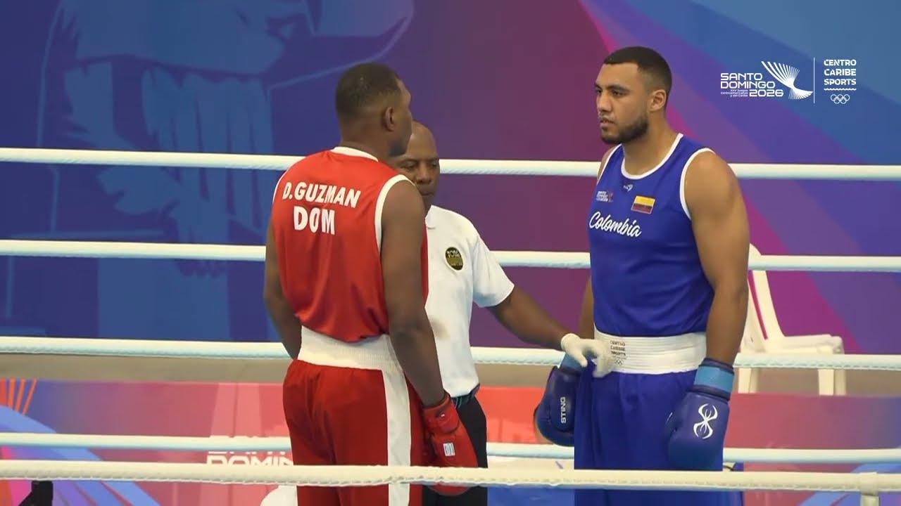 Juan Patiño (COL) vs. Daniel Guzmán (DOM) CACGs 2026 QF's (90+kg) background