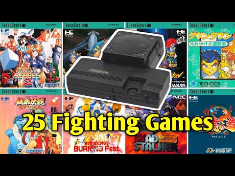All Fighting Games for TurboGrafx CD / PC Engine CD background