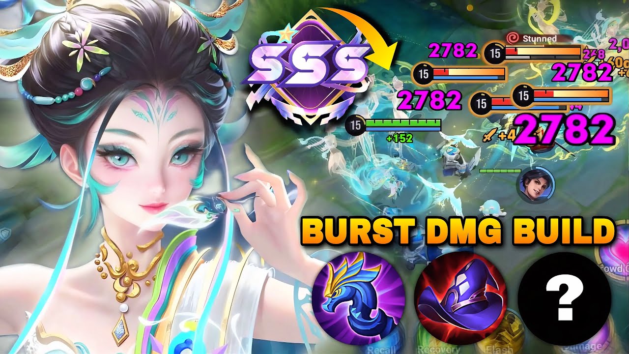 TOP 1 DAJI INSANE INESCAPABLE BURST MAGIC DAMAGE BUILD IN FARM LANE! | HONOR OF KINGS