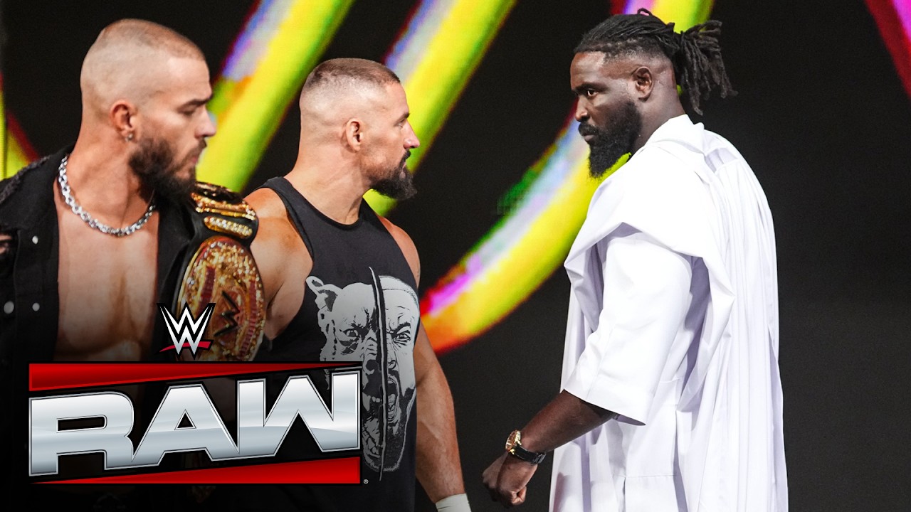 Oba Femi stares down Bron Breakker: Raw highlights, Aug. 3, 2026 background