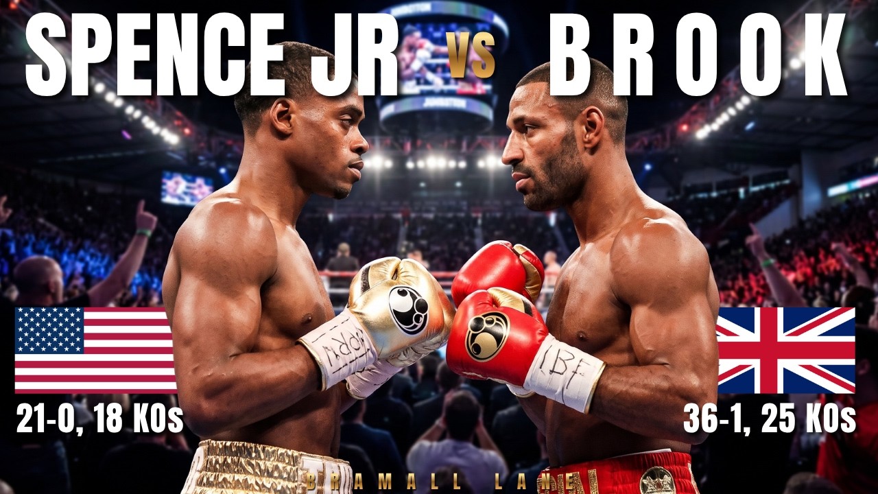 ERROL SPENCE JR. (USA) vs KELL BROOK (UK) | BATTERED & BRUSIED! background