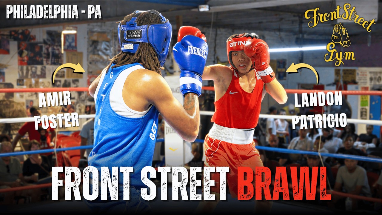 FRONT STREET BRAWL! ELECTRIFYING Amateur Boxing With TOP Philly Talent! background