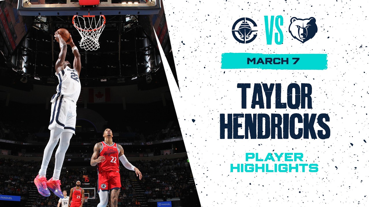 Taylor Hendricks Highlights vs. LA Clippers