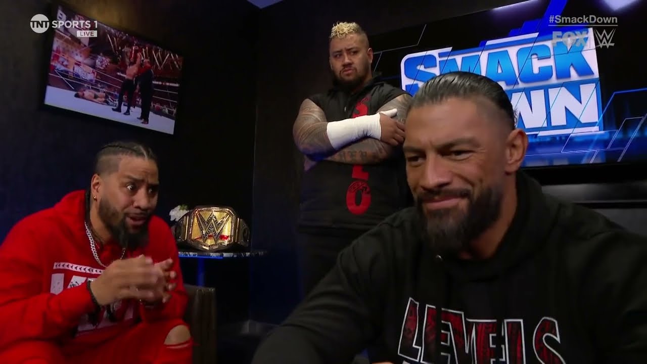 Roman Reigns Calls Out Grayson Waller – WWE Smackdown 2/23/24 (Full Segment) background