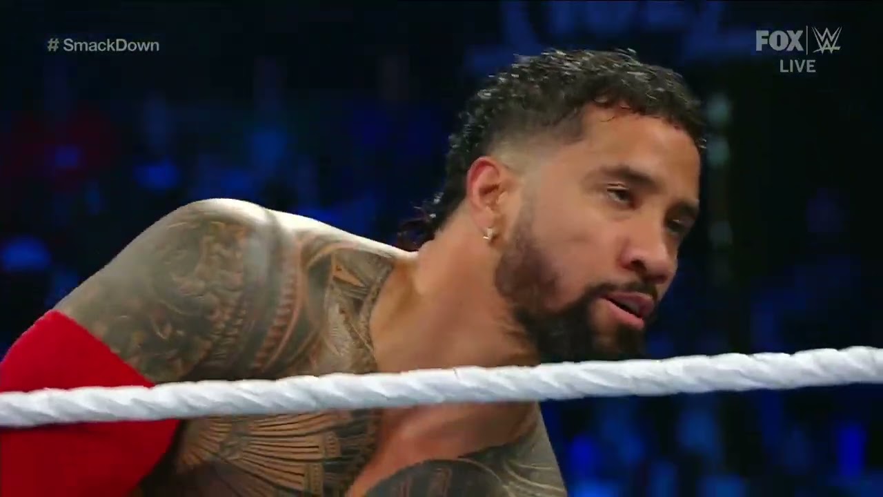 Full Match - Braun Strowman & The New Day vs Sami Zayn & The Usos - WWE Smackdown 10/7/22 background