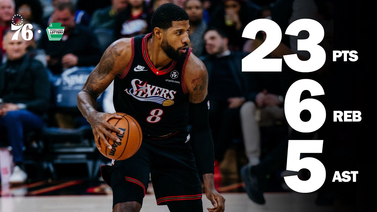 Paul George Pours in 23 Points in Win