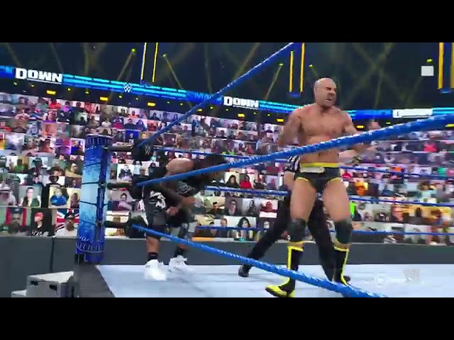 Jimmy Uso vs Cesaro (Roman Reigns Attacks Cesaro, Cesaro stands talls before Backlash) background