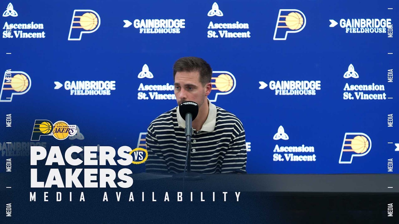 Coach Carlisle, T.J. McConnell Share Praise for Andrew Nembhard | Full Media Availability