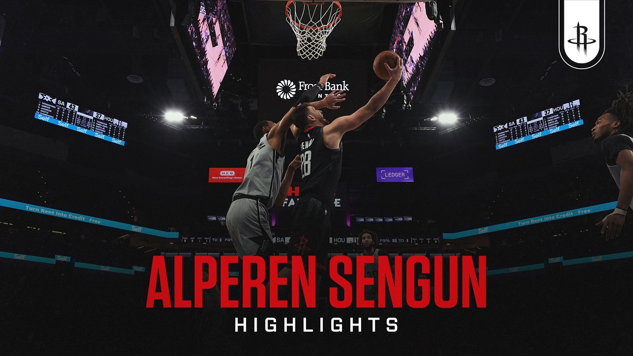 Alperen Sengun (16 points) Highlights vs. San Antonio Spurs