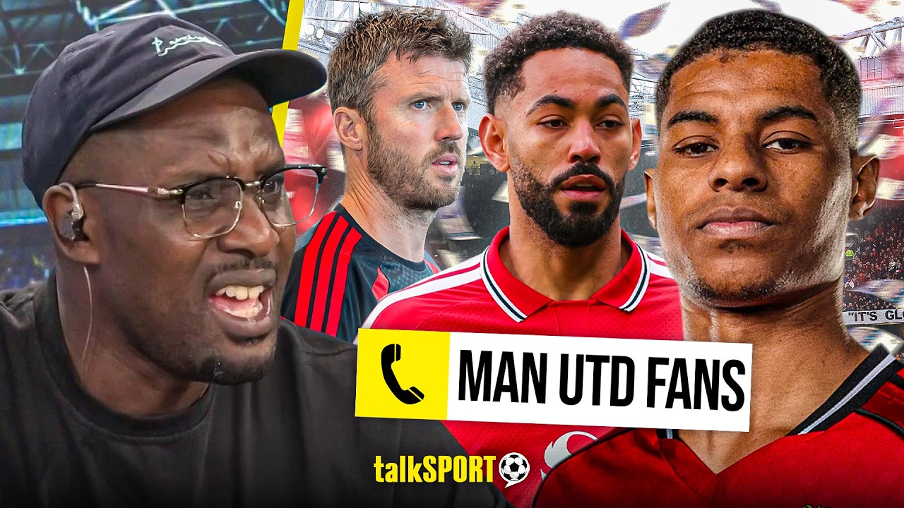 Man United Fan INSISTS Marcus Rashford does NOT IMPROVE their Squad amid LIVELY future DEBATE! background