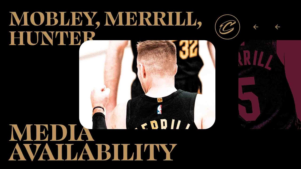Cavs at Grizzlies | Mobley, Merrill, Hunter Post Game | 3.14.2025 background