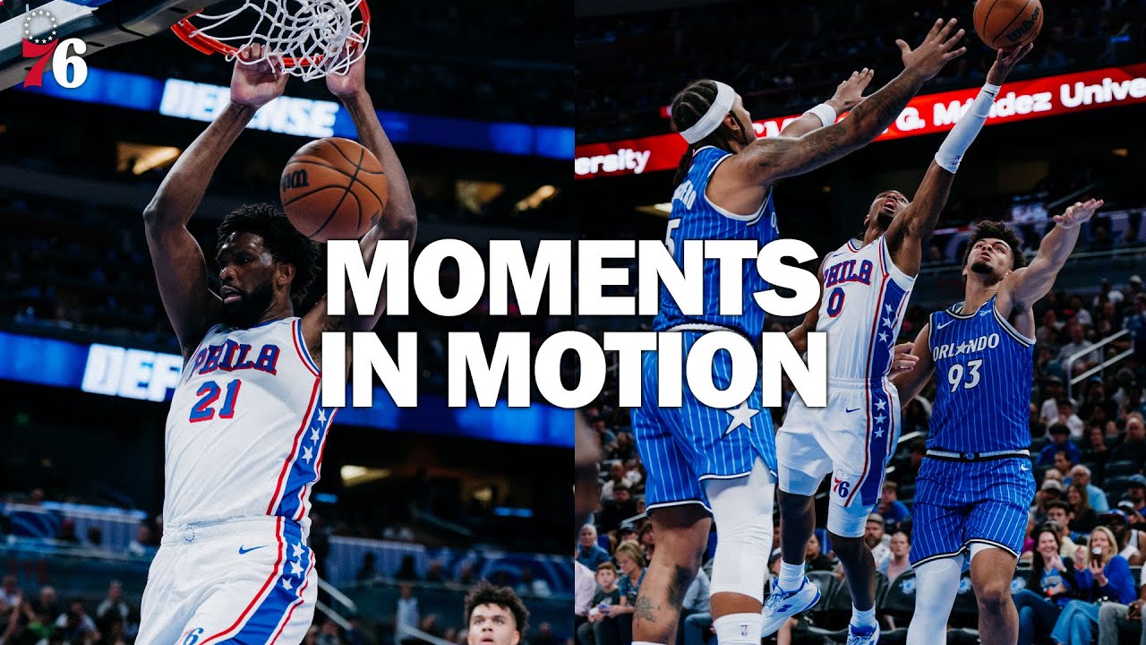 Moments in Motion: Sixers vs. Magic | 01.09.26 background