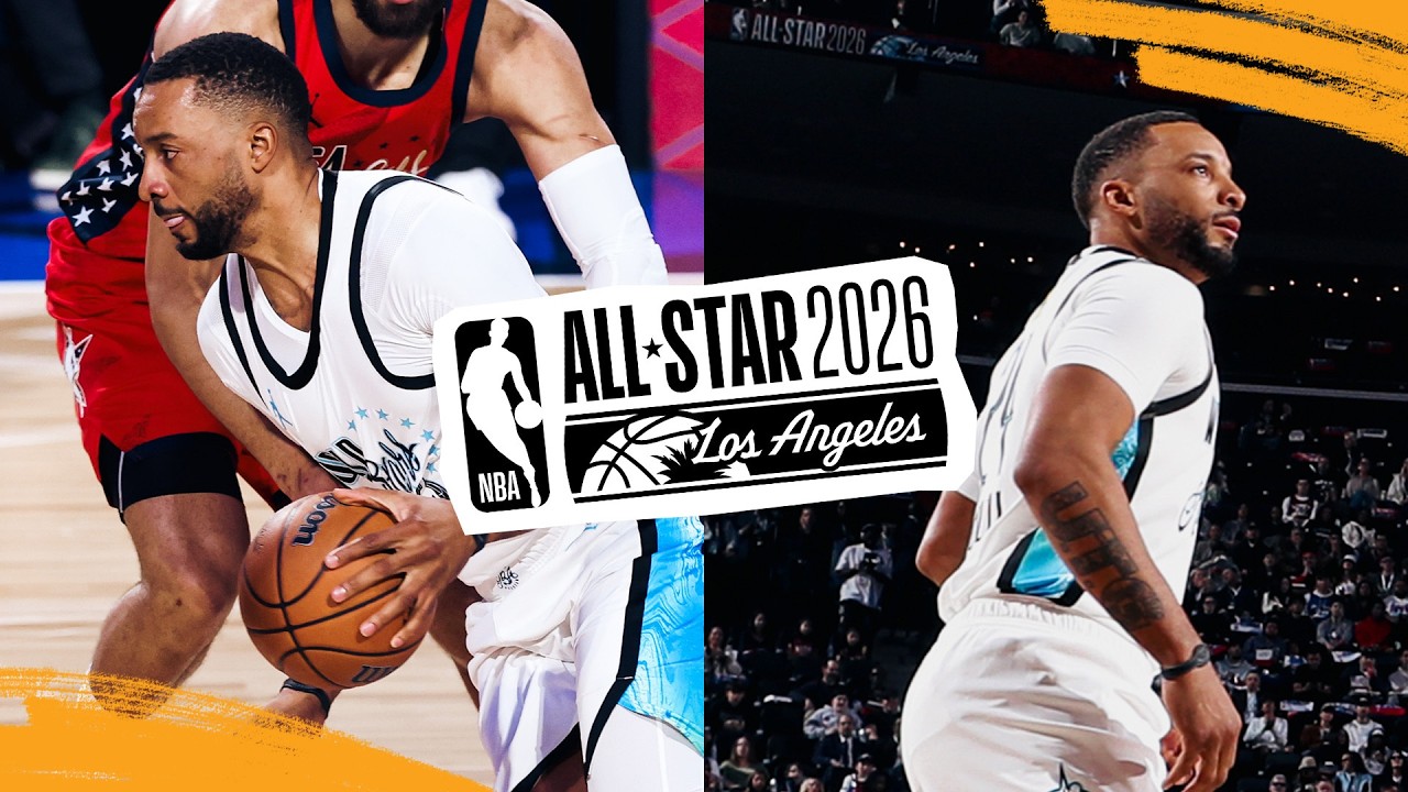 Stormin' Norman Makes His All-Star Debut ⭐️ 2026 NBA All-Star Game | February 15, 2026 background