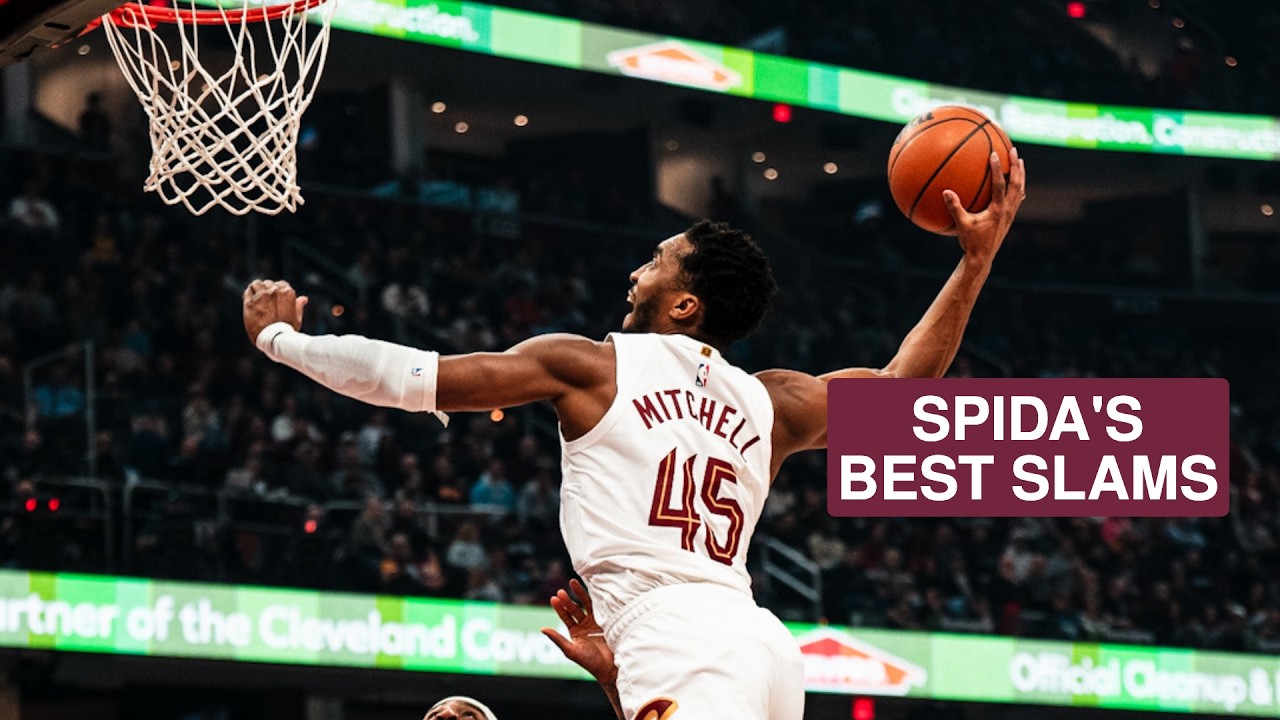 Donovan "SPIDA" Mitchell BEST DUNKS