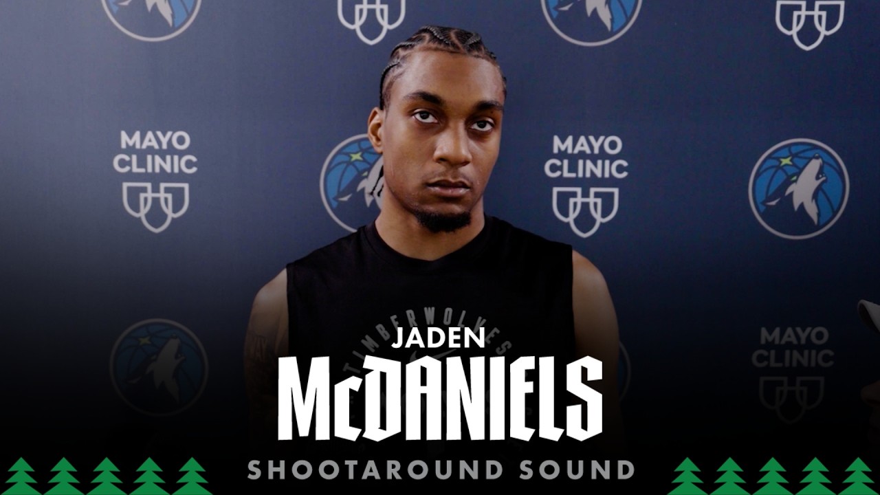 “It’s The Playoffs. You Gotta Come With That Energy…” Jaden McDaniels Shootaround Sound | 05.08.26
