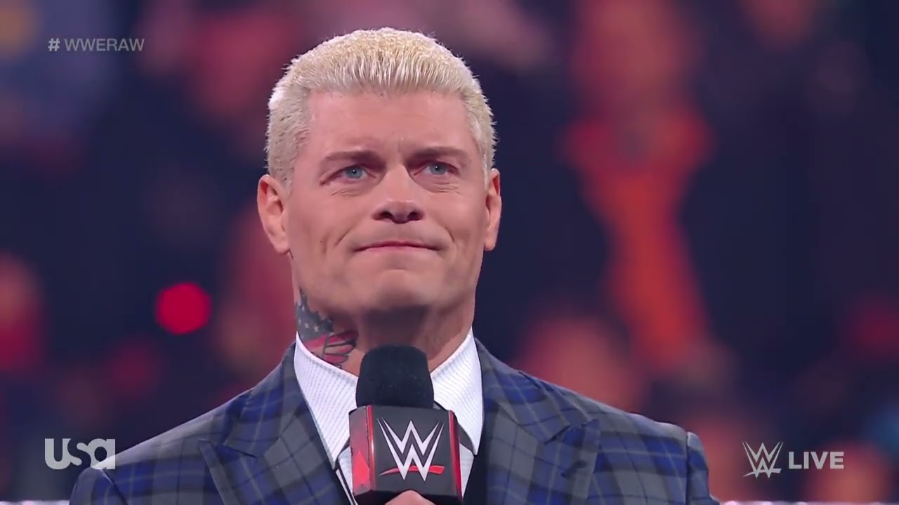 Shinsuke Nakamura Red Mist's Cody Rhodes – WWE Raw 11/27/23 (Full Match) background