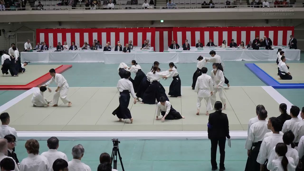 Gakusei renmei-gai - 63rd All Japan Aikido Demonstration 2026 background