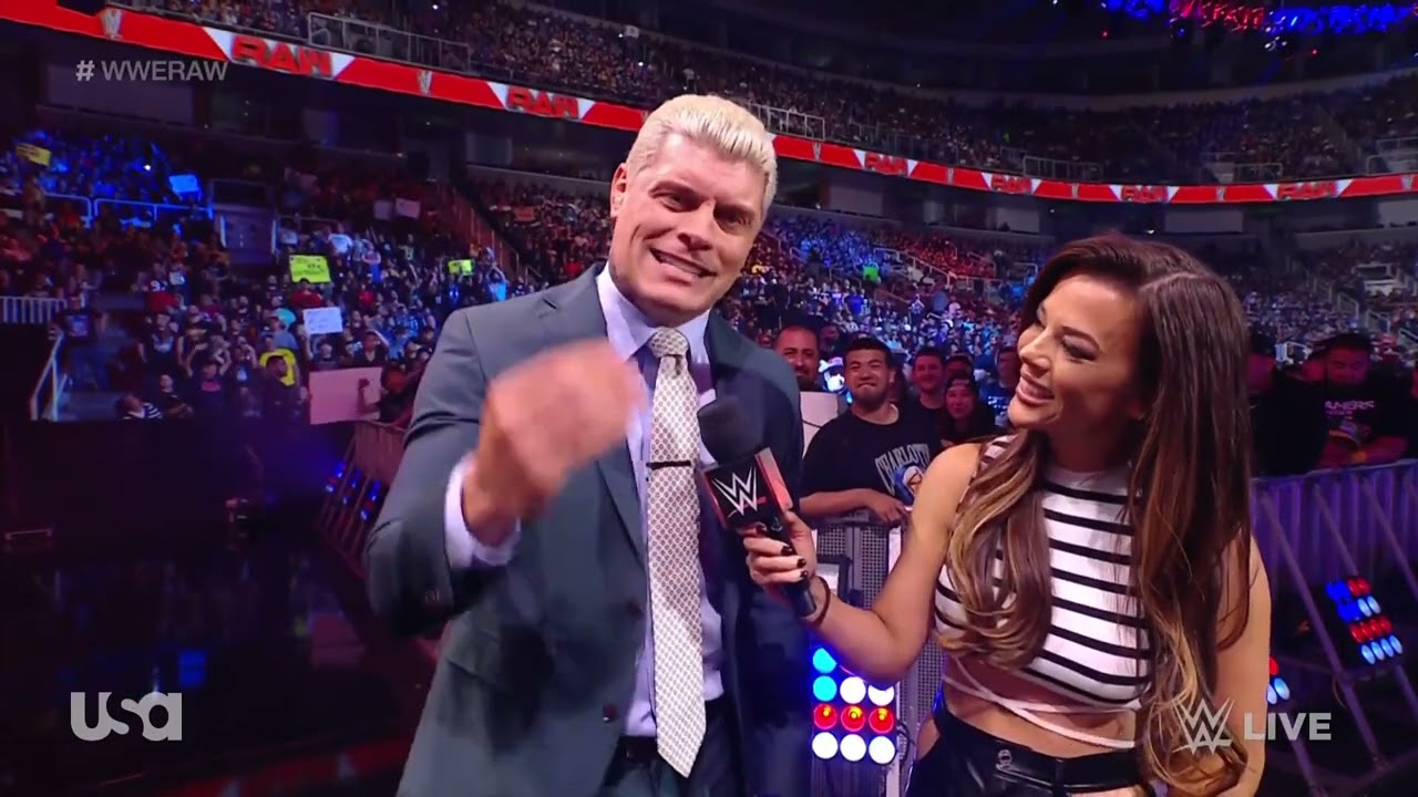 Cody Rhodes Promo + Tommaso Ciampa & Gunther Entrance – WWE Raw 10/2/23 background