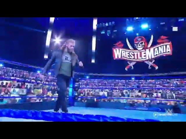 Edge Promo, The Rated R Superstar Is Back - SmackDown 2/4/21 background