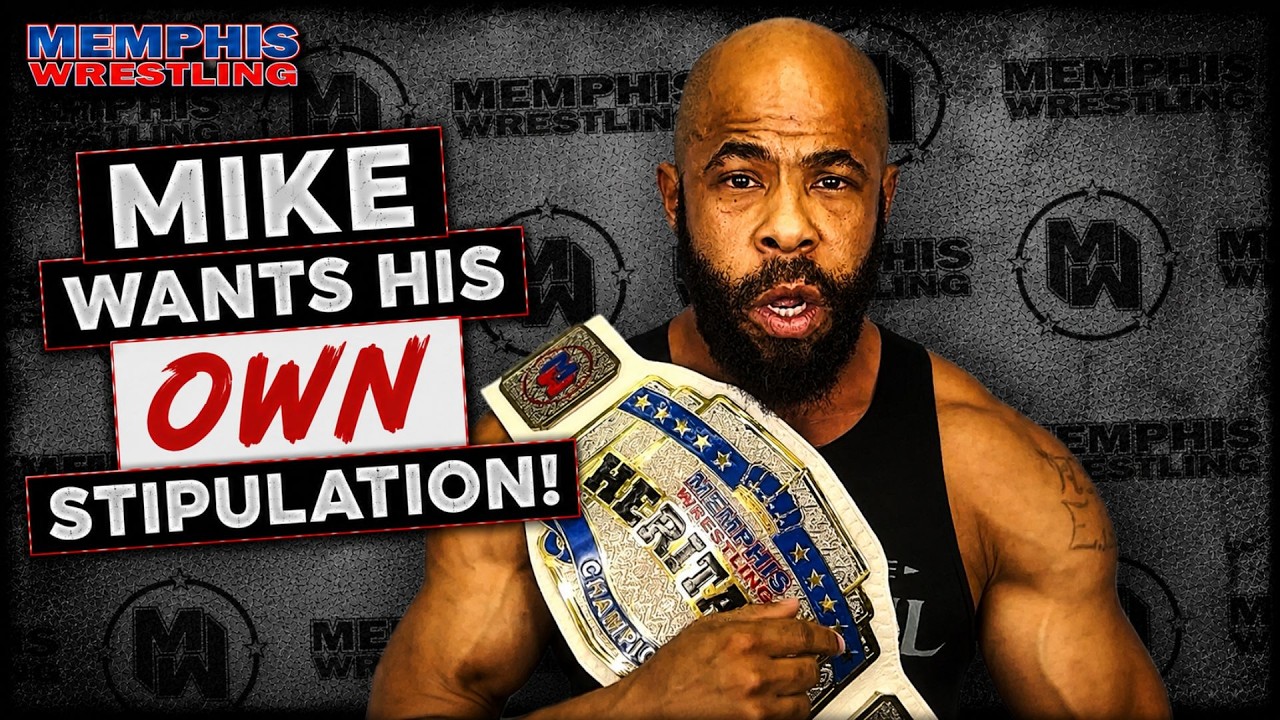Mike Anthony has a stipulation of his own! | MEMPHIS WRESTLING background