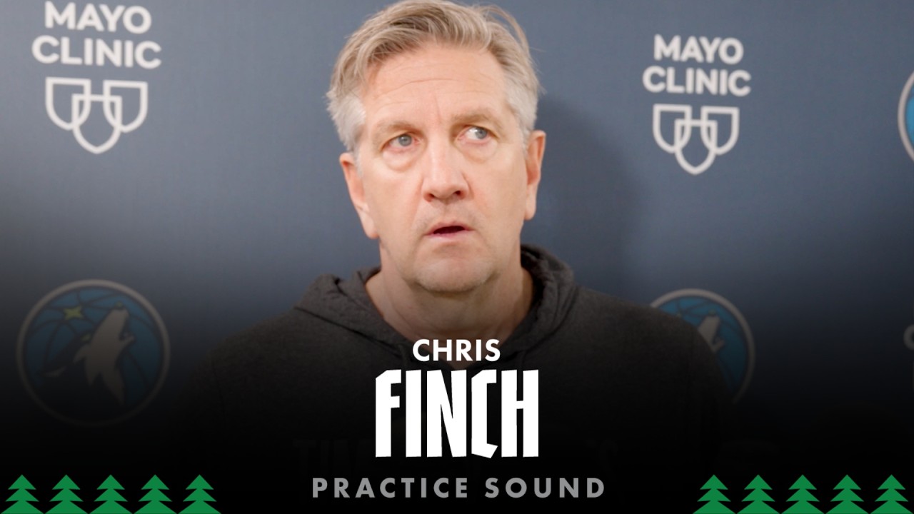 “We’re Playing At A Great Pace.” | Chris Finch Practice Sound | 04.24.26 background