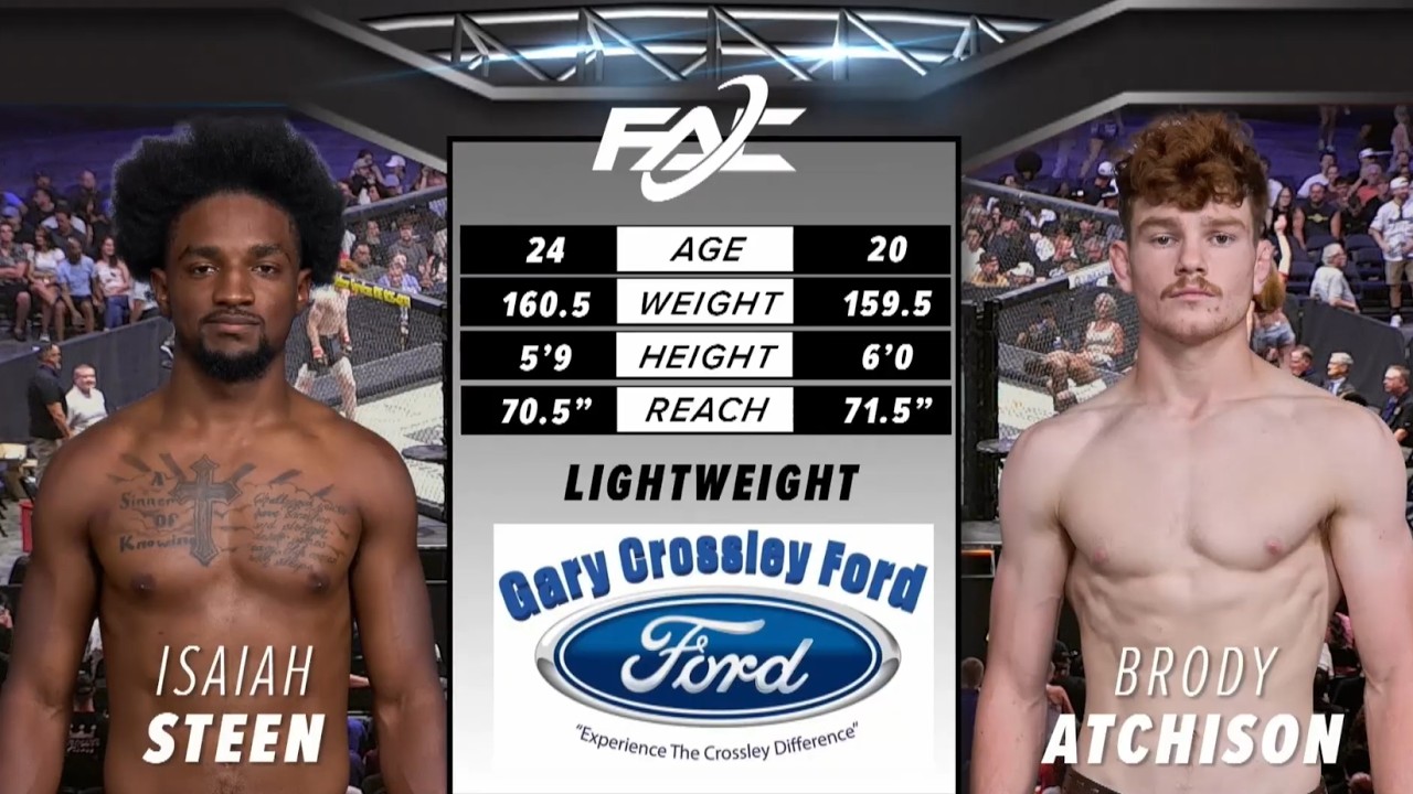Brody Atchison vs. Isaiah Belcher Steen - FAC 35 background