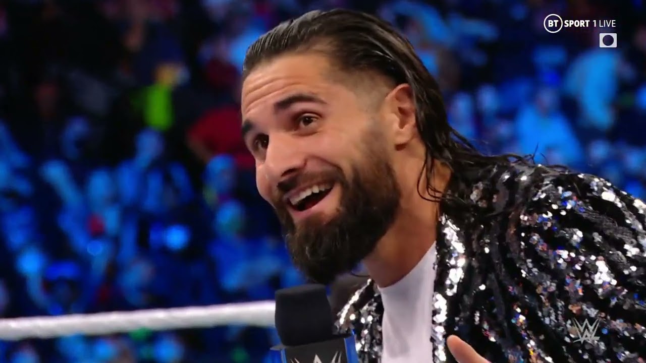 Roman Reigns & Seth Rollins Face To Face Promo - WWE Smackdown 1/14/22 (Full Segment) background