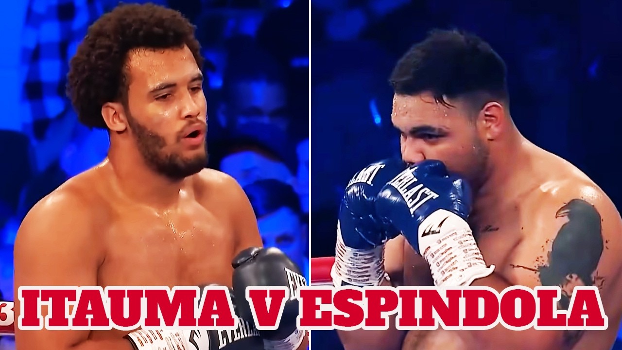 π₯ Moses Itauma (England) vs Kevin Nicolas Espindola (Argentina) | Full Fight Highlights, HD background