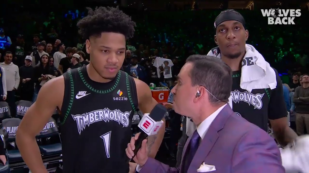 Jaden McDaniels & TJ Shannon Jr Postgame Interview After Game 6 Win Against Denver Nuggets | 4.30.26