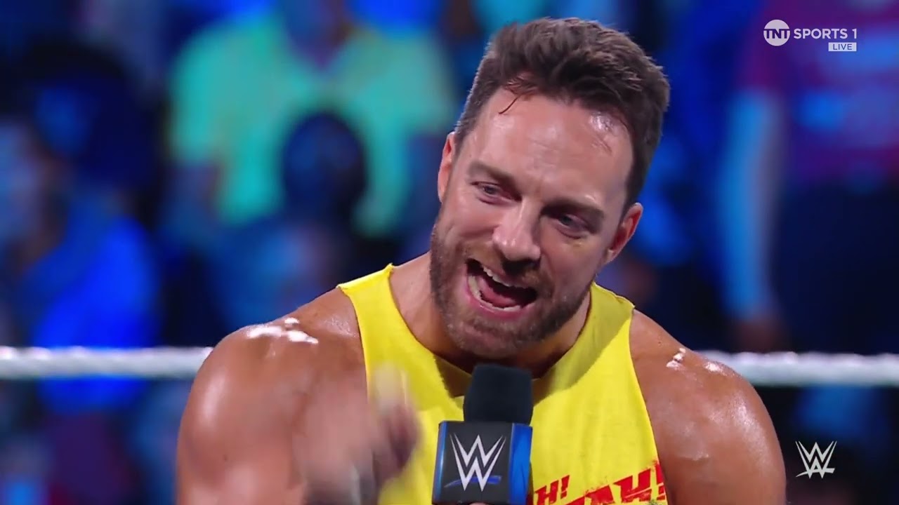 LA Knight High Intense Promo vs. Grayson Waller — WWE Smackdown 11/10/23 background