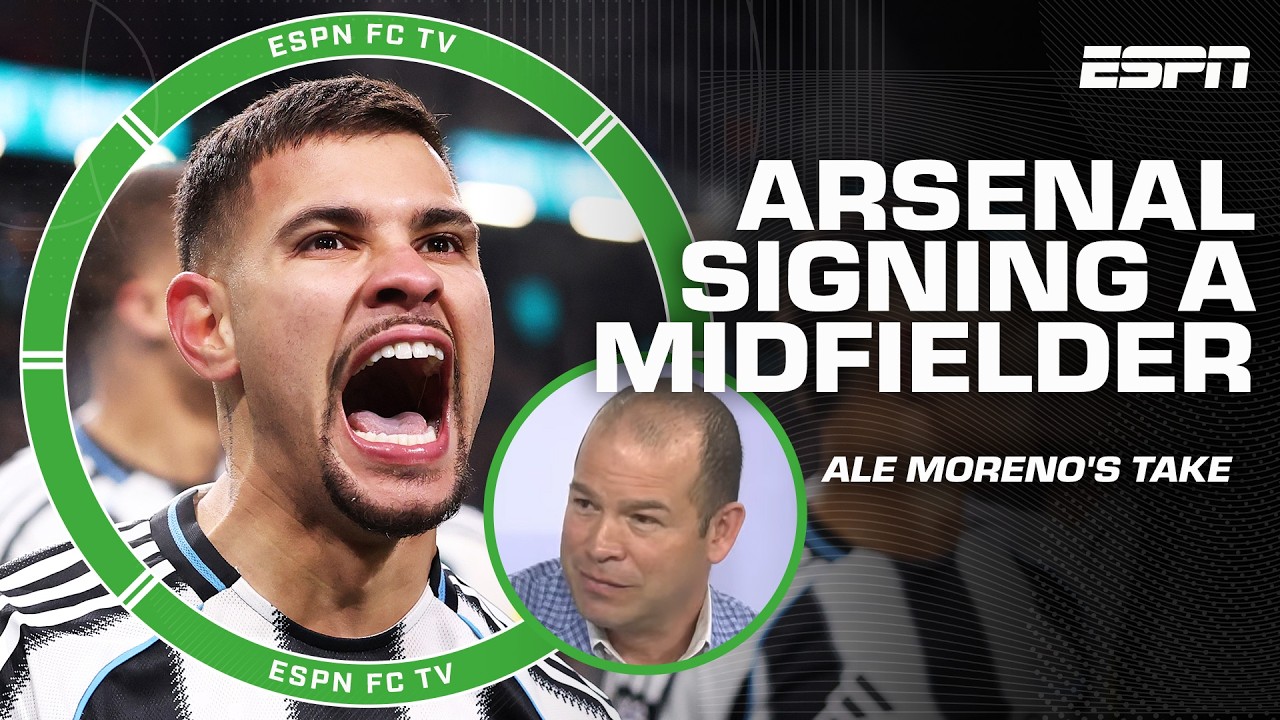 Bruno Guimaraes makes Arsenal STRONGER, but they still need a striker! - Ale Moreno | ESPN FC