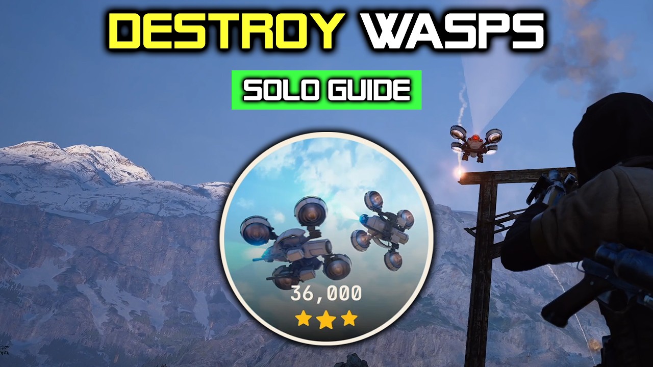 36k+ Solo Destroy Wasps Trials Guide in ARC Raiders