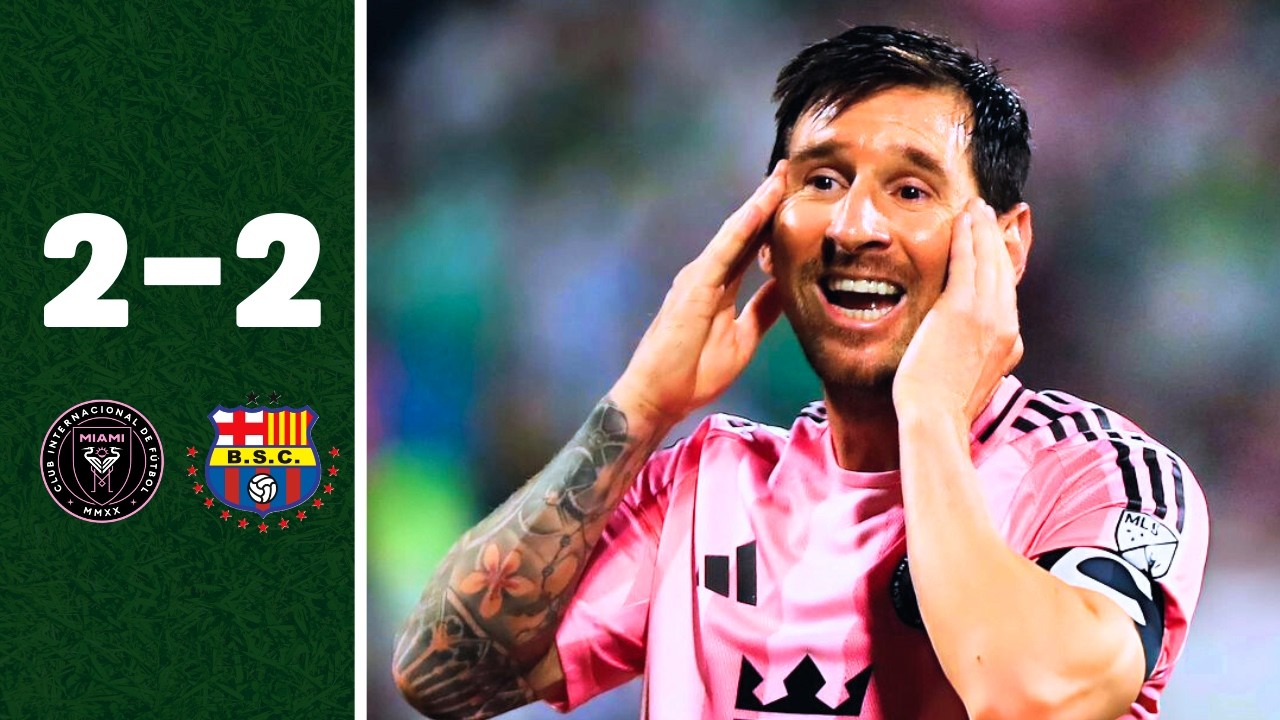 Lionel Messi vs Barcelona SC 2026 | MAGICAL GOAL & ASSIST ⚽🔥 background