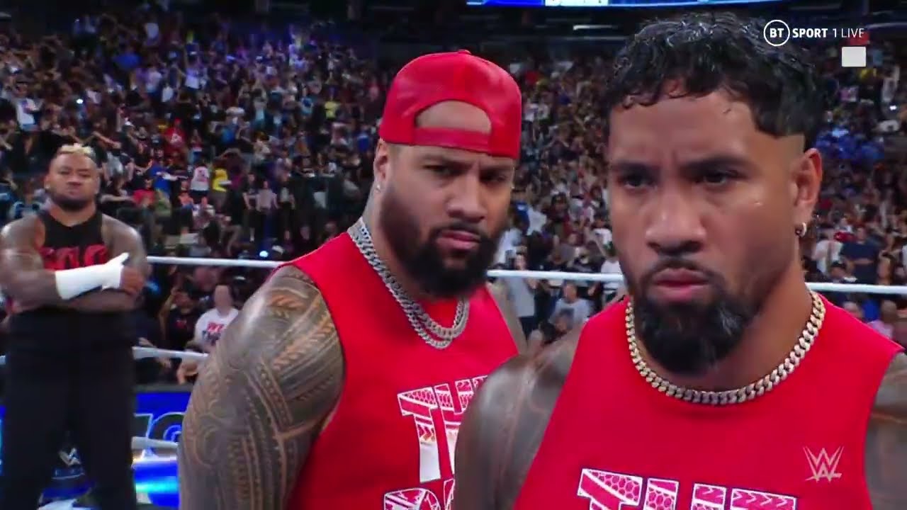 The Usos & Paul Heyman Promo | Roman Reigns Entrance After Losing – Smackdown 7/7/23 (Full Segment)