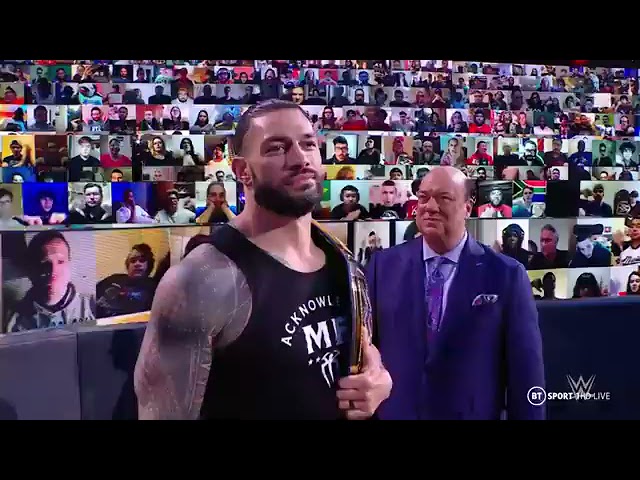 Cesaro Steps Up Against Roman Reigns - SmackDown: April 17, 2021 background