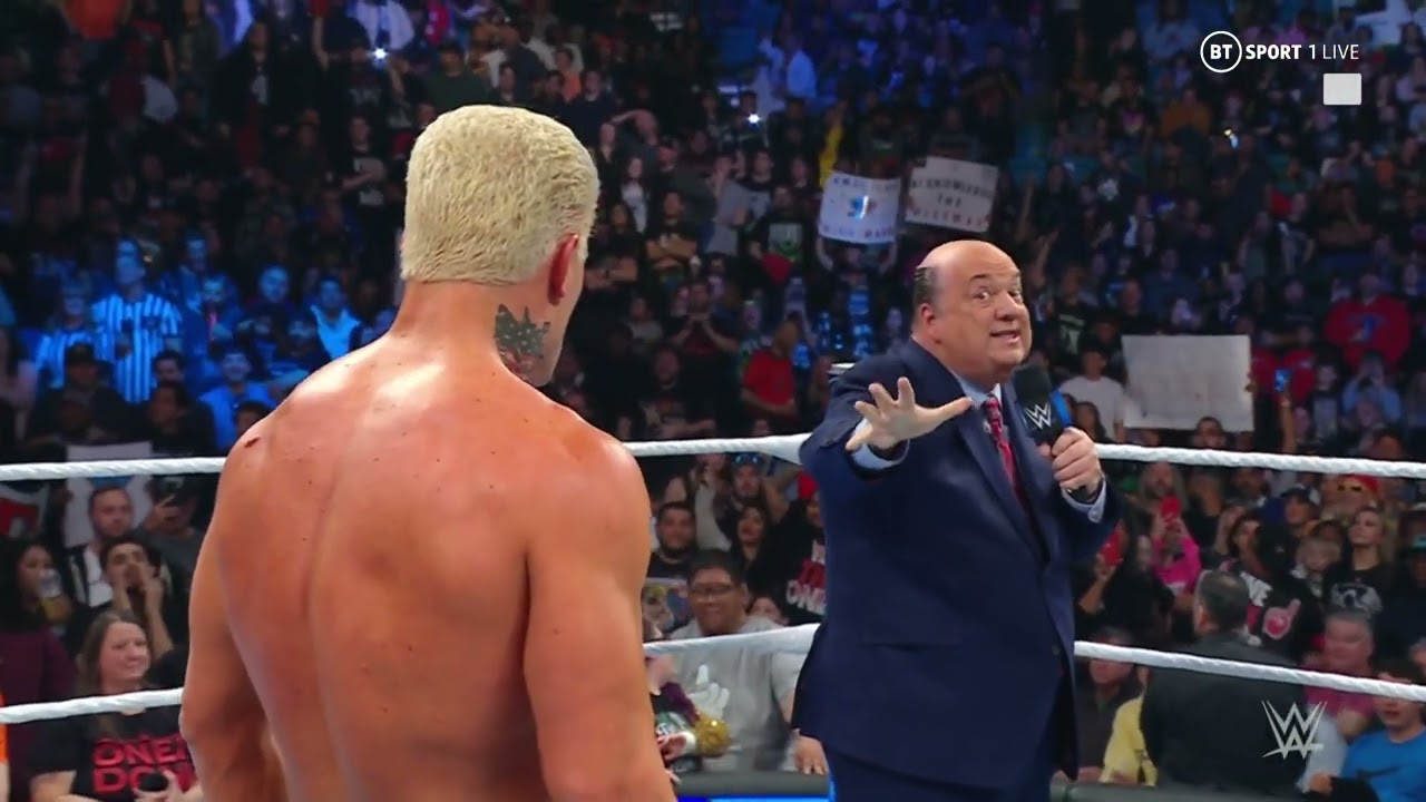 Cody Rhodes vs Ludwig Kaiser + Promo W/ Paul Heyman — WWE Smackdown 3/24/23 (Full Segment) background