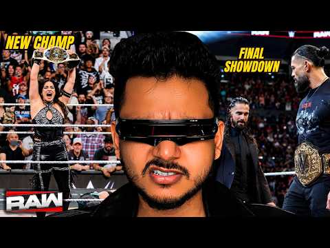 Seth Rollins Mind Games with Roman Reigns | New Champion | WWE Raw | 28 July 2026 | Hindi Review background