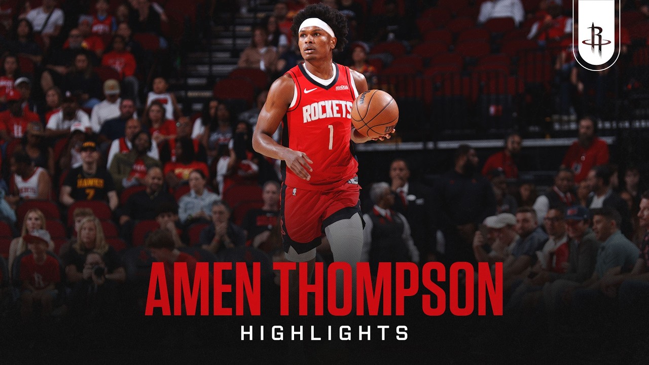 Amen Thompson (14 points) Highlights vs. Atlanta Hawks