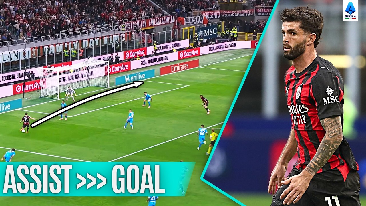 25 Times The Assist Was BETTER Than The Goal In the 2025/26 Serie A Season! πβ½ background