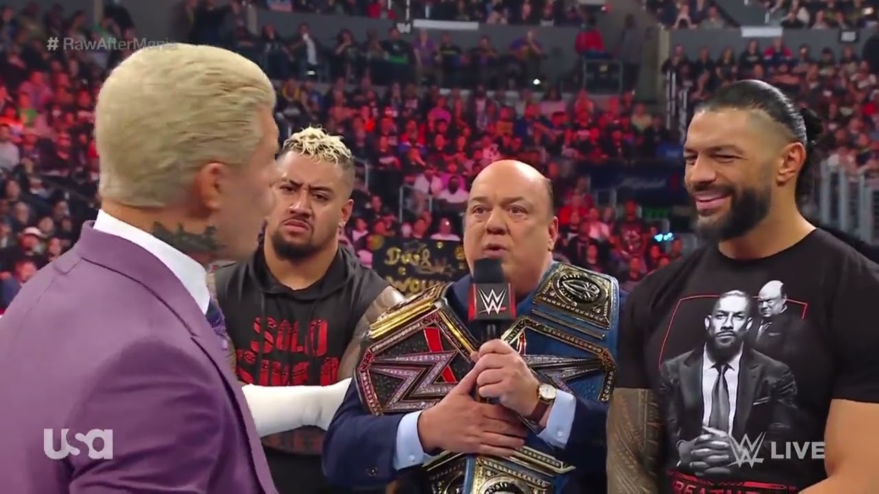 Brock Lesnar Will Team Up With Cody Rhodes Tonight To Battle Reigns & Solo – WWE Raw 4/3/23 background