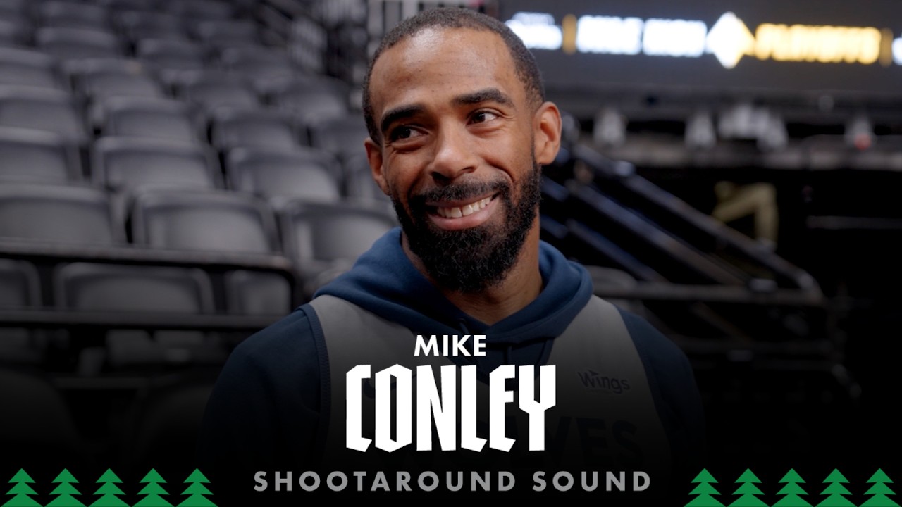"Just Be The Team We Know We Can Be.” | Mike Conley Shootaround Sound | 04.27.26 background