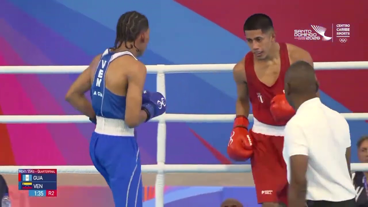 Daniel Mijangos (GUA) vs. Andrés Cova (VEN) CACGs 2026 QF's (55kg) background