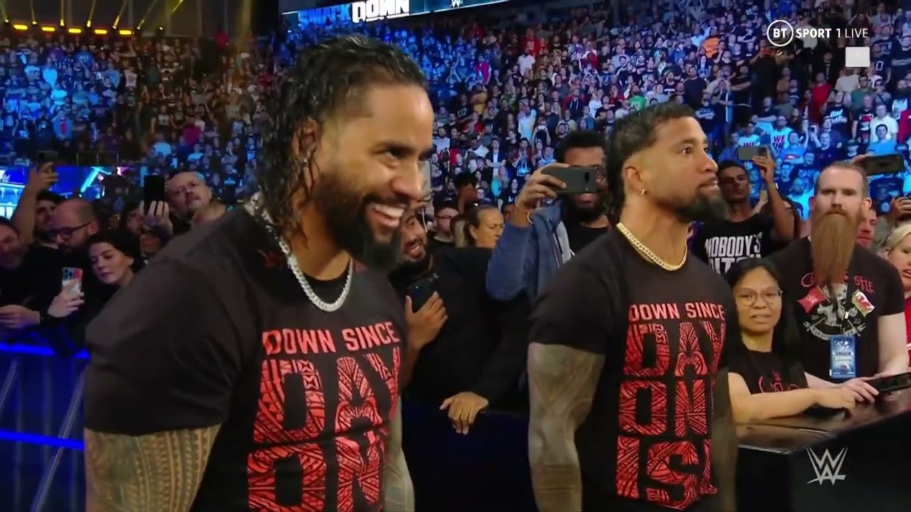 The Usos & Roman Reigns Promo | Bloodline Civil War Starts – WWE Smackdown 6/30/23 (Full Segment) background