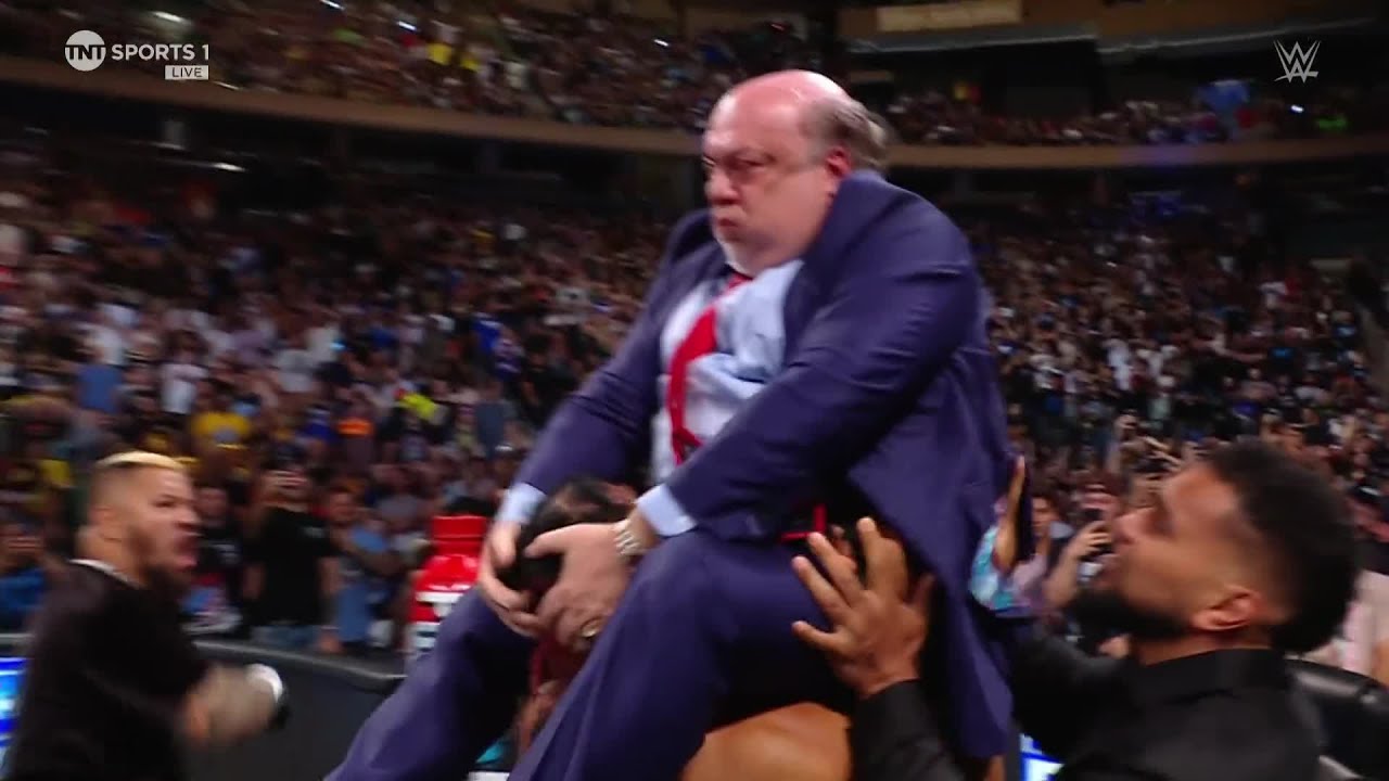 The Bloodline Powerbombs Paul Heyman - WWE Smackdown 6/28/24 (Full Segment)
