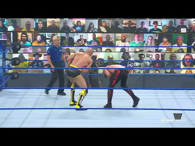 Seth Rollins vs Cesaro, The Usos Ringside - SmackDown: May 7, 2021 background