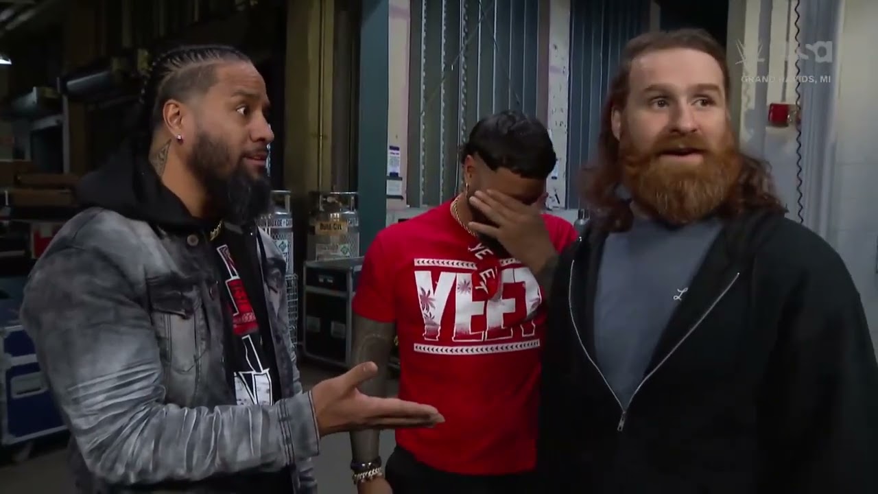 The Usos are desperate to find a fifth member for War games _Raw Nov. 11, 2024 background