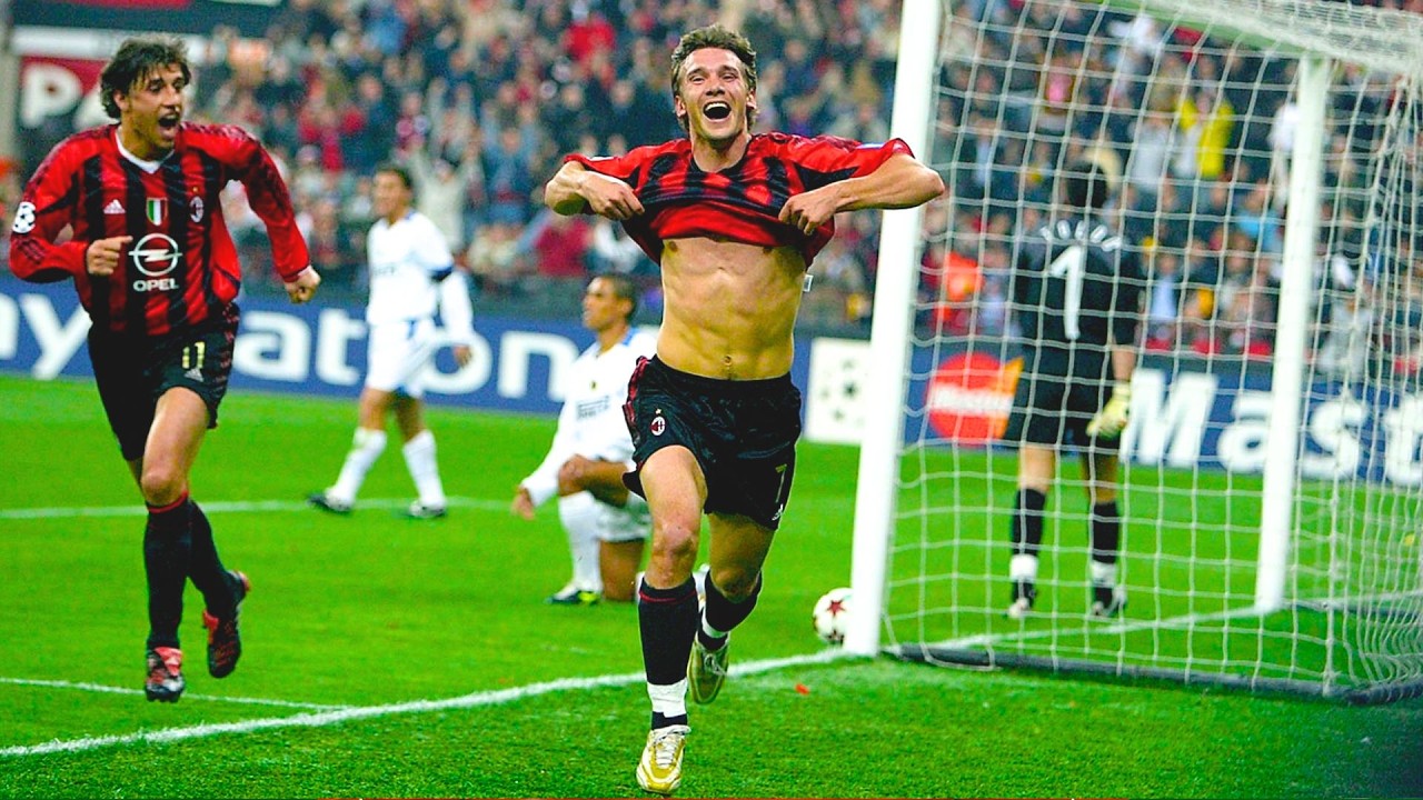Prime Shevchenko for AC Milan background