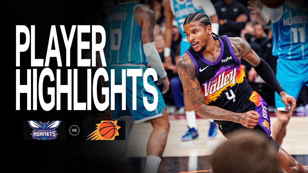 Jalen Green goes for 24 PTS vs Charlotte Hornets | Phoenix Suns Player Highlights 3-8-26