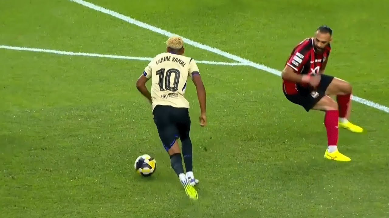 Lamine Yamal First Goal as Barcelona’s New Number 10 background